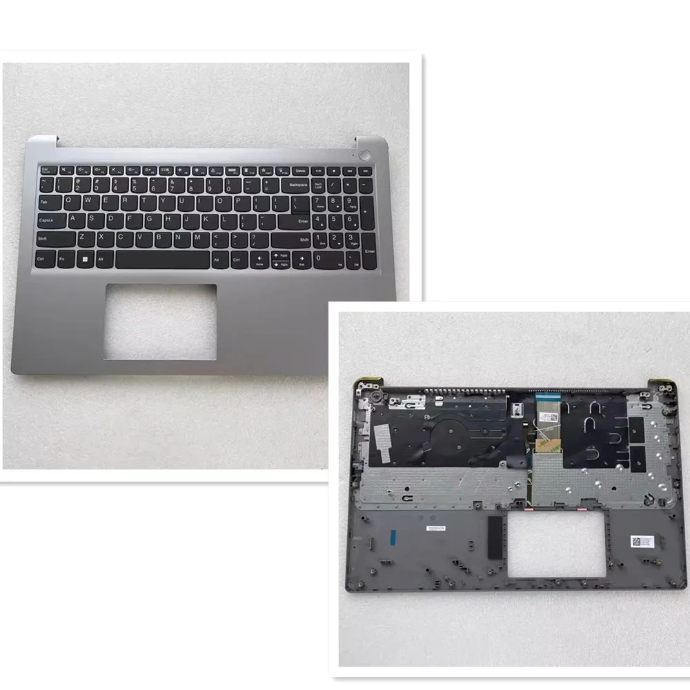 

New And Original Backlit keyboard Palmrest Case Cover Non FP Hole for Lenovo IdeaPad 1-15ADA7 Laptop 5CB1F36624