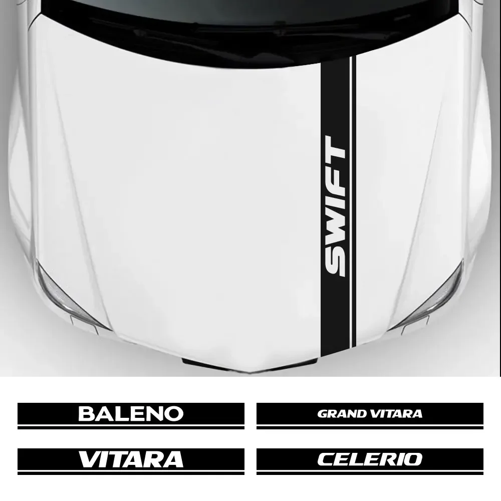

Car Bonnet Stickers Accessories For Suzuki Alto Baleno Ciaz Equator Ertiga Grand Vitara Ignis Jimny Samurai S-Cross Swift SX4