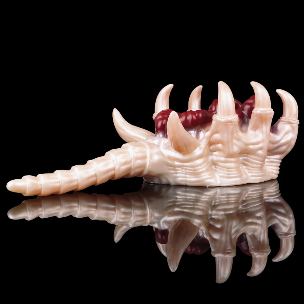 Facehugger Alien Male Masturbator Parasite Creature Silicone Pocket Pussy Tight Vagina Sex Toys for Adult Men Fantasy Stroker view 2