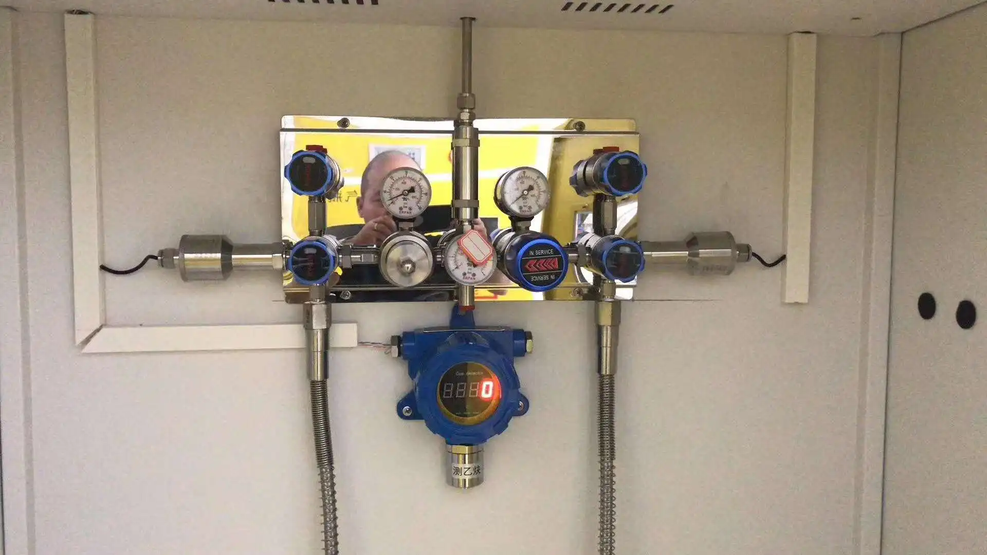 Explosion Proof Acetylene Gas Detector 4-20mA C2H2 CH4 C2H6O Gas Alarm Detector