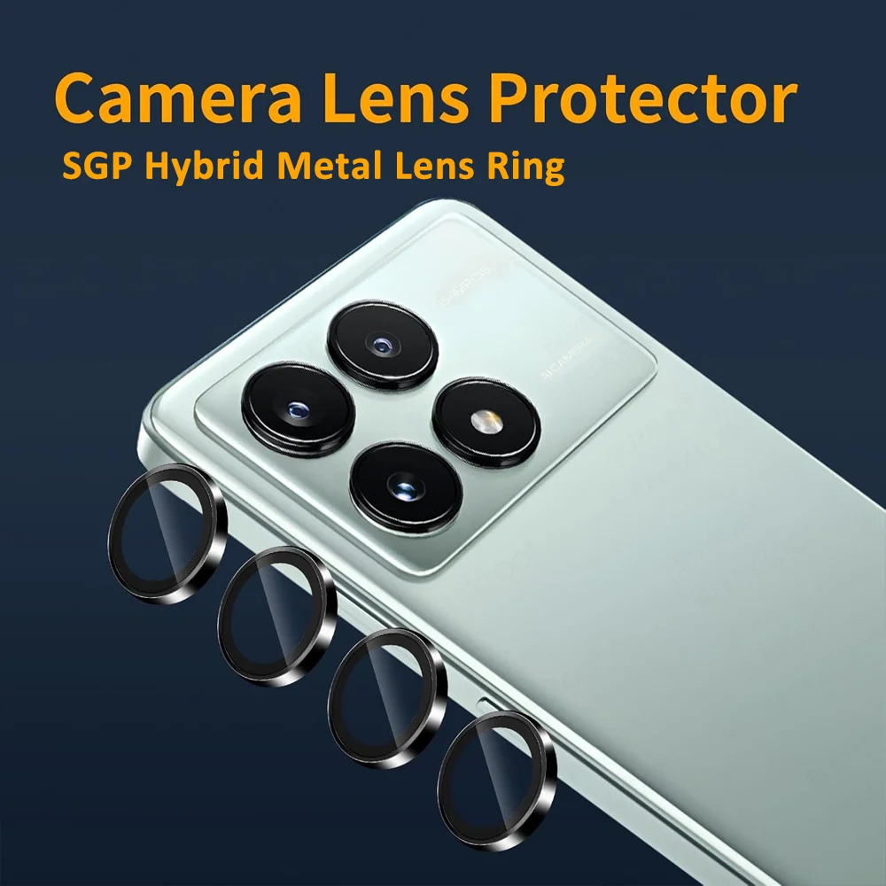 For Xiaomi POCO F8 Pro Ultra 5G Camera Protector Metal Ring+Lens Glass Back Camera Cover Anti-Scratch Lens Case Global Version