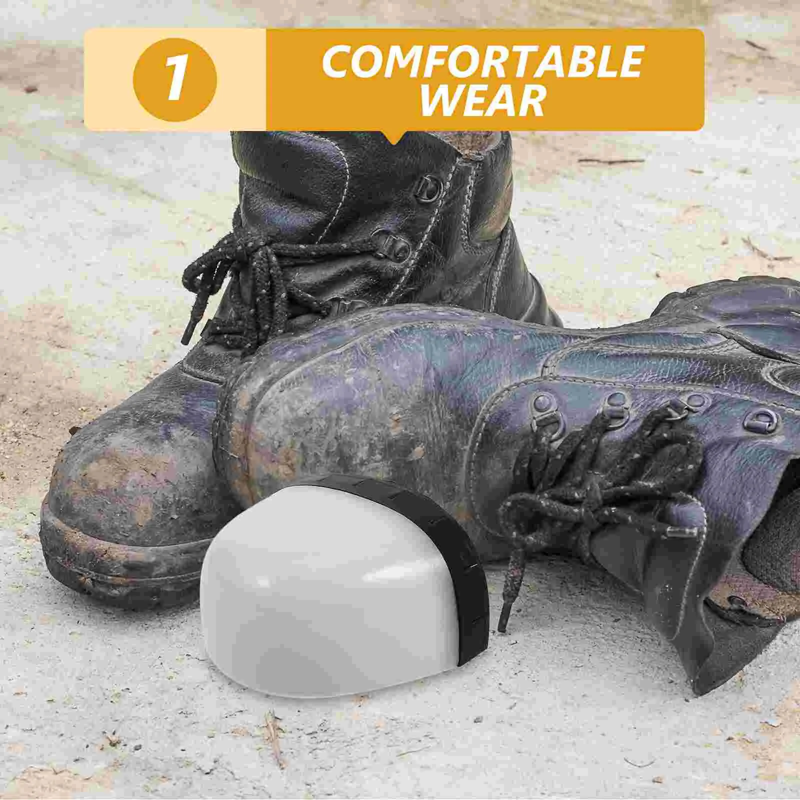 1 Pair Steel Toe Shoe Covers, Safety Shoe Toe Guard Metatarsal Protector Work Shoes Cover Unisex Toe Shoe Foot Guard For Workpla