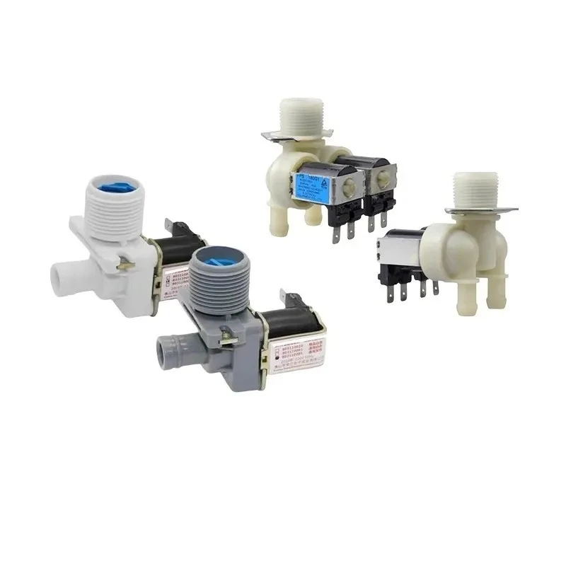 for Haier Washing Machine Original Water Inlet Valve Single Double Three Head Solenoid Valve Switch