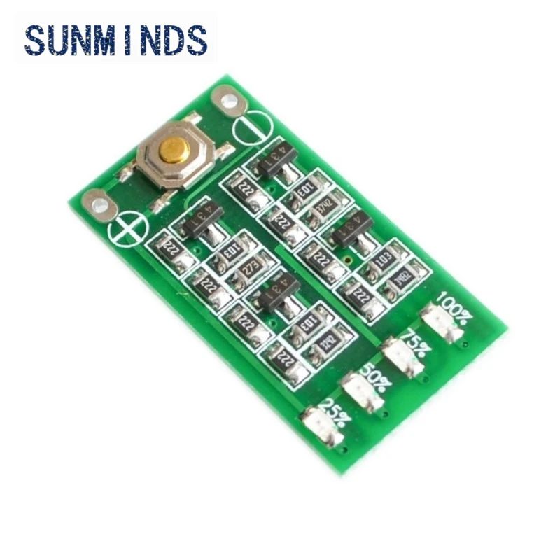 3S 11.1V 12V 12.6V Lithium Battery Capacity Indicator Module Lipo Li-ion Power Level Display Board 3 Series 9-26V