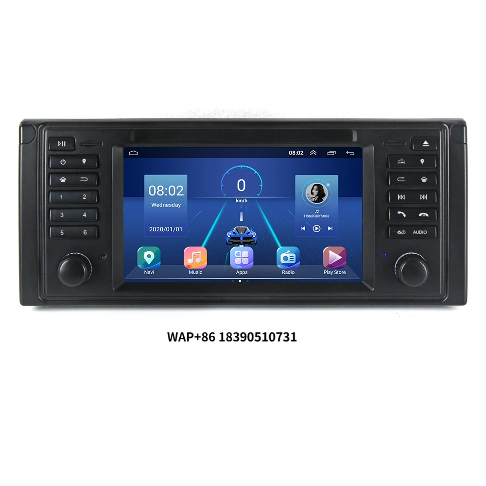 

2din Android Multimedia Video Player for 5 E39 E53 X5 1995-2001 2002 2003 2004 2005 2006 Car Radio Navigation SWC BT DSP