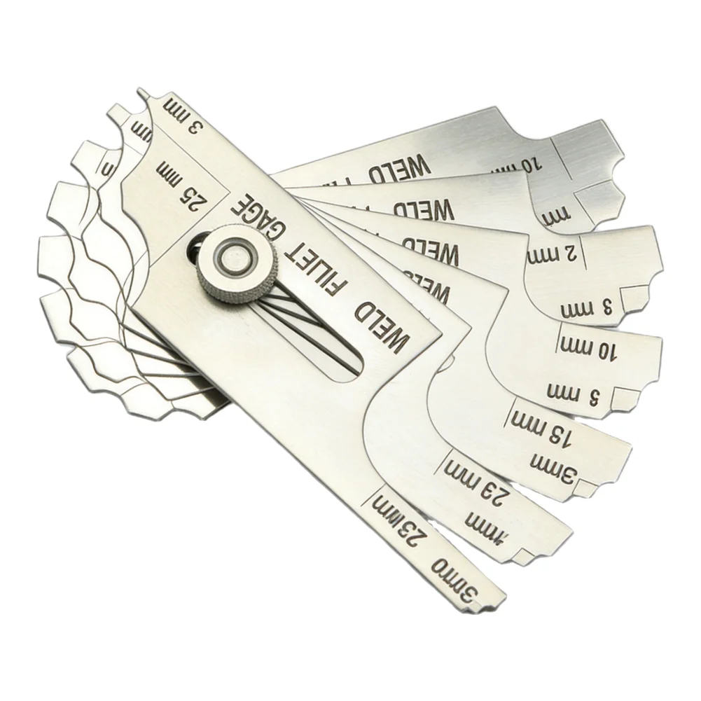 Leg Length Gauge Weld Gauge Set Quality Control Comprehensive Welding Quality Control Set Metric Measurement Clear Markings