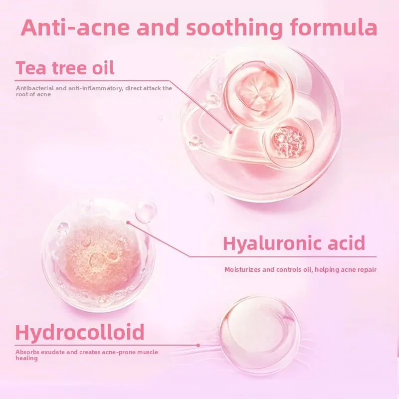 Kawaii Sanrio Cartoons Hellokitty Acne Stickers Cute and Not Exciting Hydrocolloids Lightweight Breathable Comfort Holiday Gifts