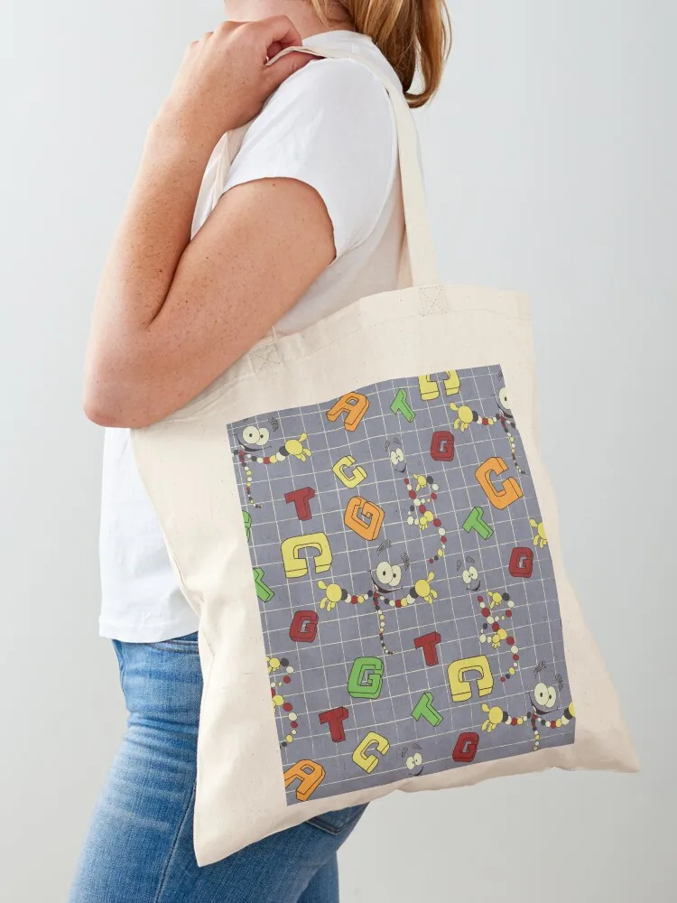 Dino DNA Tote Bag shopper bags for women shopper bag women cute pouch bag