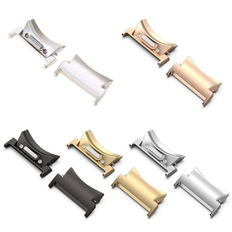 อุปกรณ์เสริมของสมาร์ทวอทช์ สายนาฬิกา ตัวเชื่อมต่อ การเปลี่ยนสายสแตนเลส อะแดปเตอร์