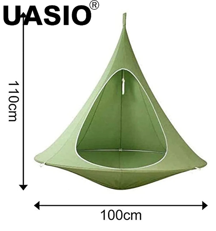 Outdoor Camping Waterproof Leisure Hanging Sofa Tent for Many People Butterfly Swing Hammock Hanging Chair Patio Furniture