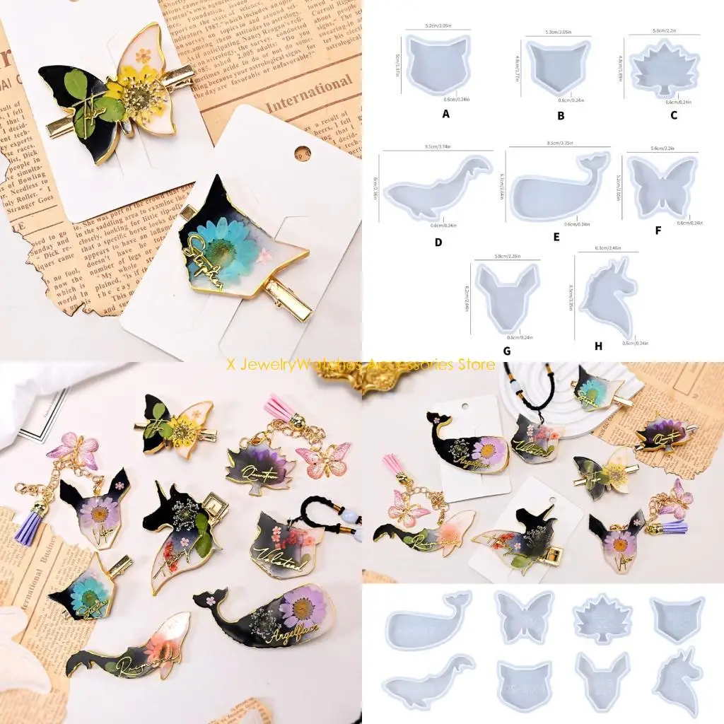 

31KD Multi Purpose Animal Silicone Mold For Baking Soap Making Jewelry DIY Crafts