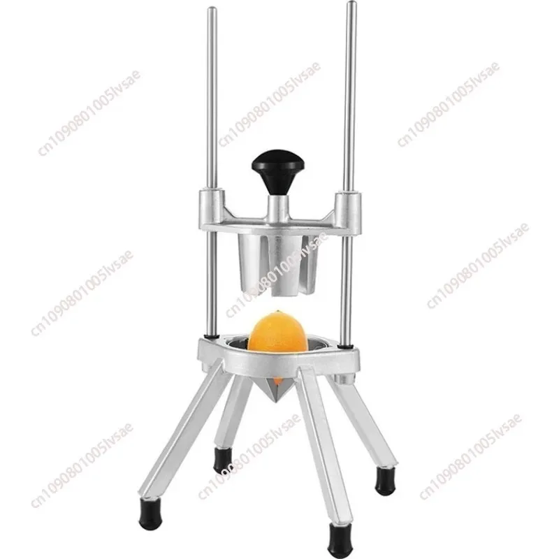 4/6/8/12-Section Commercial Easy Wedger Stainless Steel Blade Fruit Lime Slicer, Lemon Cutter 4/6/8/12 Wedges for Bar Restaurant