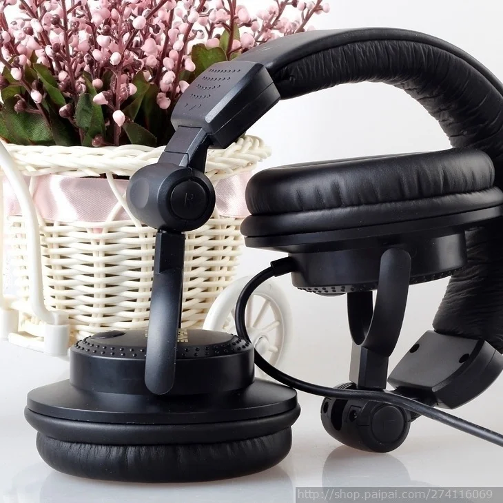 TIANYUN HR-960B Bass Noise Isolating PC Headset Studio DJ Music Headphone  Earphones Remote Stereo Hifi Monitors Earbuds