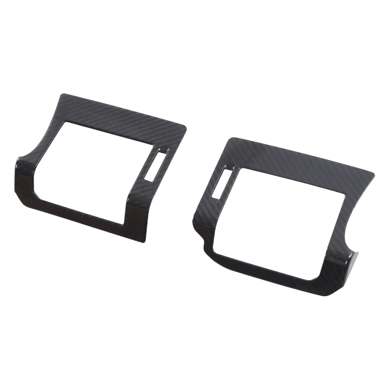 

2Pcs Carbon Fiber Car Side Air Vent Outlet Frame for Land Rover Defender