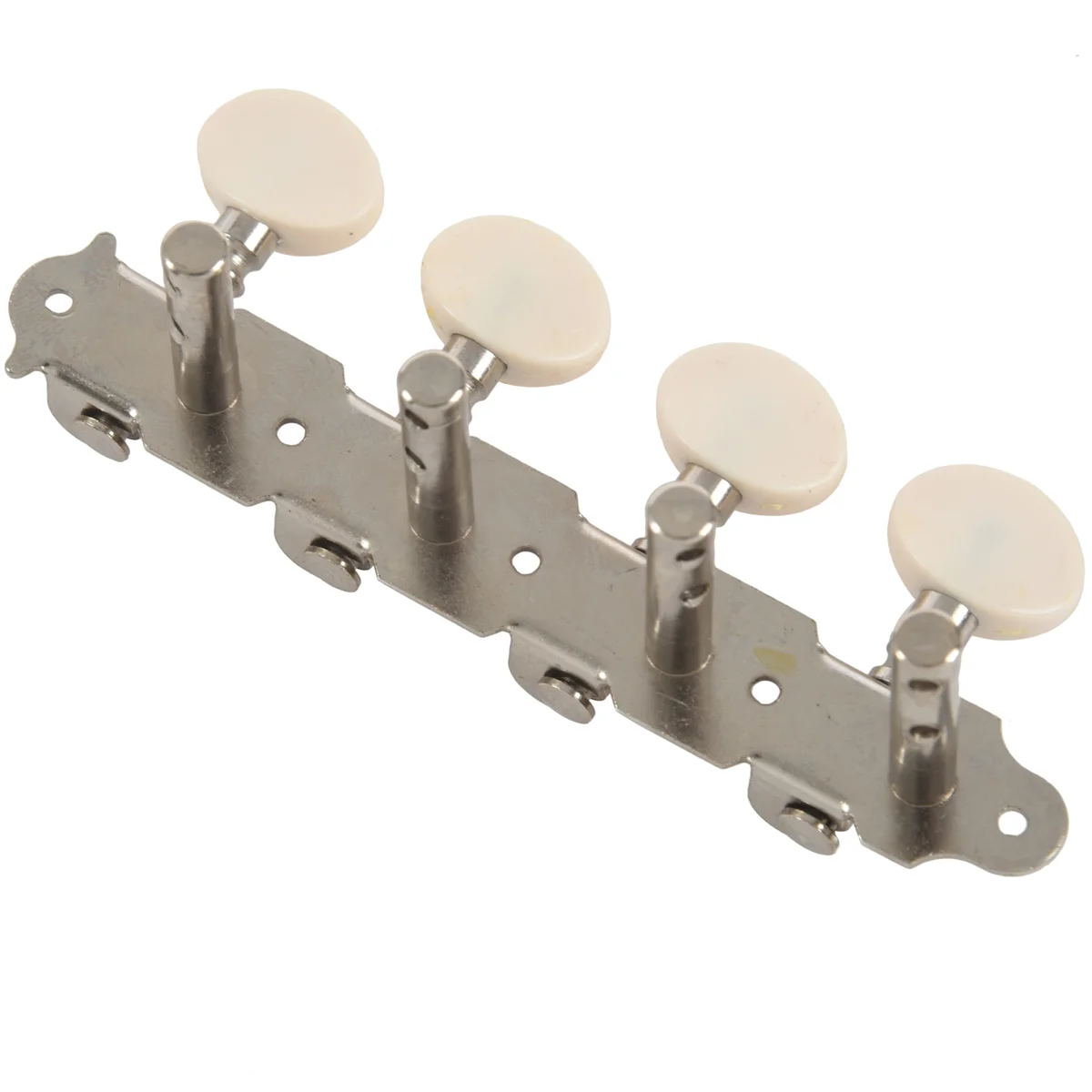 Machines Tuners Pegs Tuning Key with White Pearl Knobs 4L+4R for Mandolin