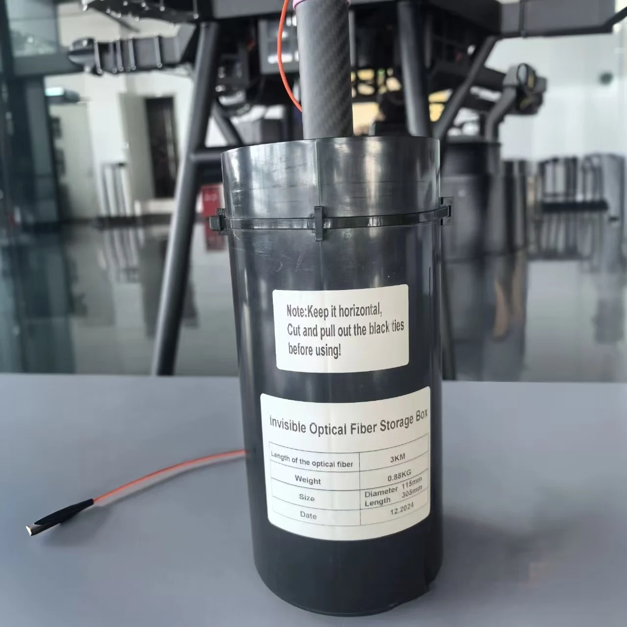 

Drone 10km Optical FPV Fiber Optic Video Data Link Moudle Transceiver Module Image Video Transmitter for FPV Drone 2-10km