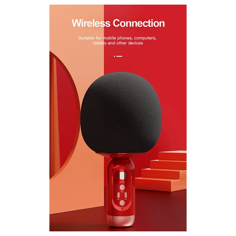 Wireless Microphone Karaoke Artifact Home Karaoke Family Ktv TV Singing Children's Handheld Microphone