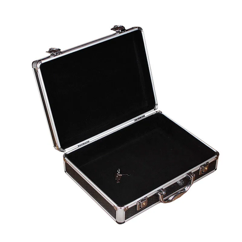 Cassetta degli attrezzi aziendale con serratura TSA in alluminio aerospaziale |   Custodia da viaggio impermeabile per riporre strumenti e laptop, design sicuro e durevole