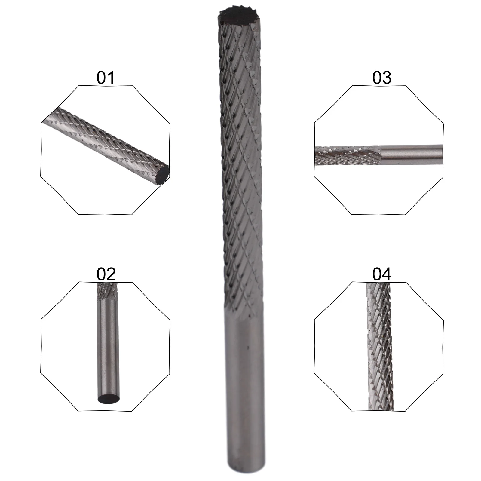 Grinding Head Rotary File High Speed Steel Rotary File Rotary File Grinding Head Carving And Polishing Power Tools