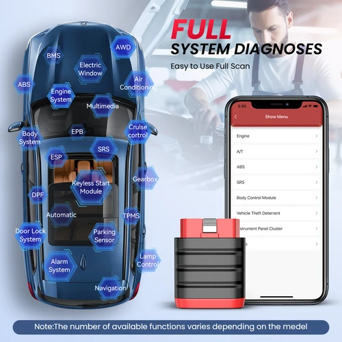 Imagen 2 del producto THINKCAR THINKDIAG MINI OBD2 escáner herramienta de diagnóstico OE sistema completo escáner de coche para iOS Android lector de código de fallos actualización gratuita