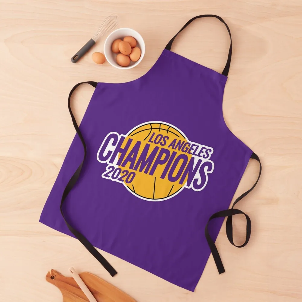 Los Angeles Lakers Championship 2020 Apron restaurant accessories Kitchen Supplies Apron