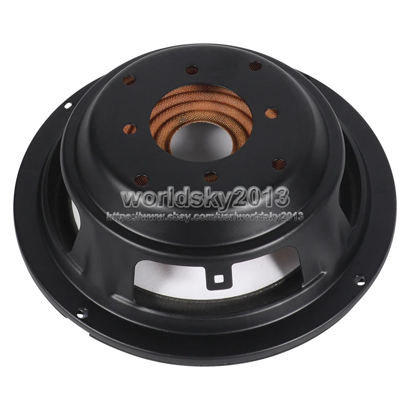 4/5/6.5/8/10 Inch Speaker Passive Radiator Horn Woofer Diaphragm Auxiliary Bass Repair Part Accessories Silver Foam Paper Basin