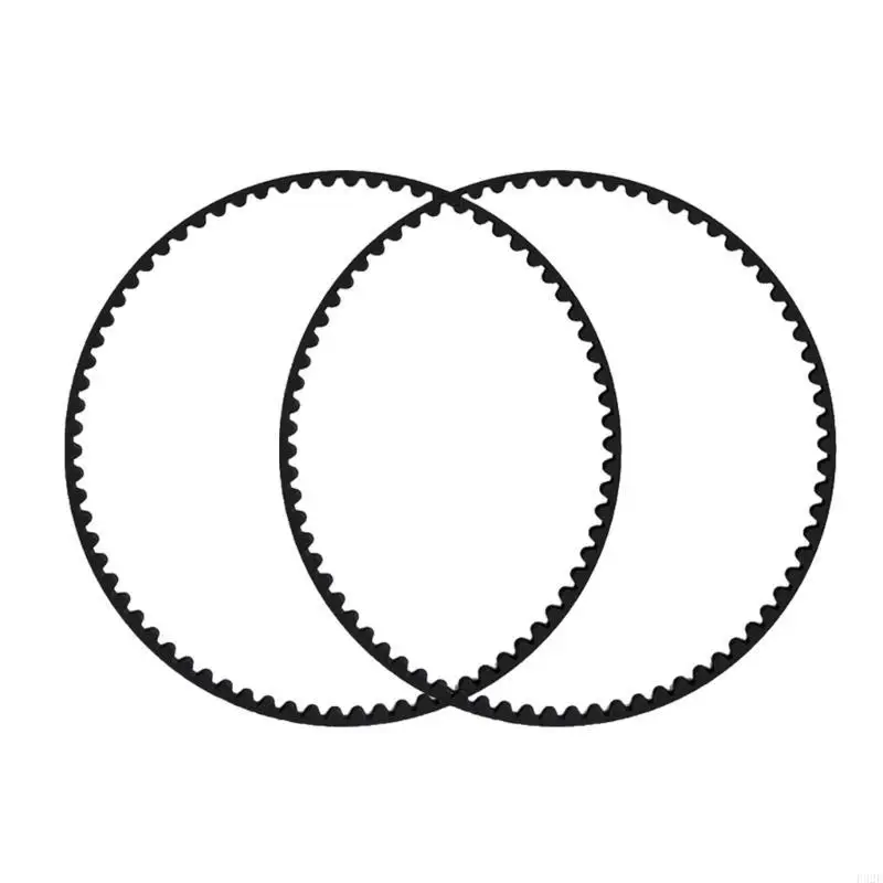 F92F 2/4Pcs Rubber Elastic Belt Vacuum Cleaner Transmission Belt Replacement for 3M210