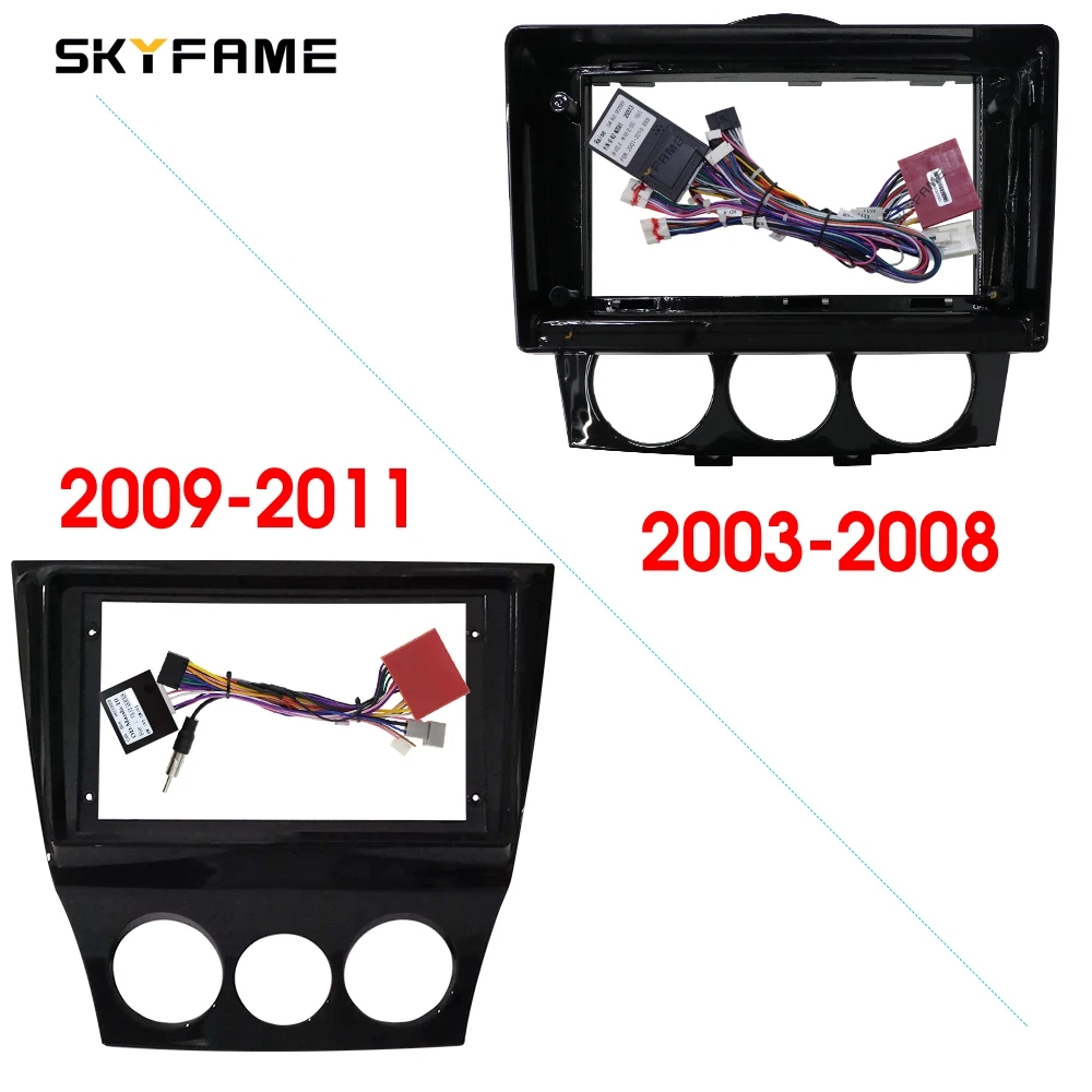 

SKYFAME Car Frame Fascia Adapter Canbus Box Decoder Android Radio Dash Fitting Panel Kit For Mazda RX8