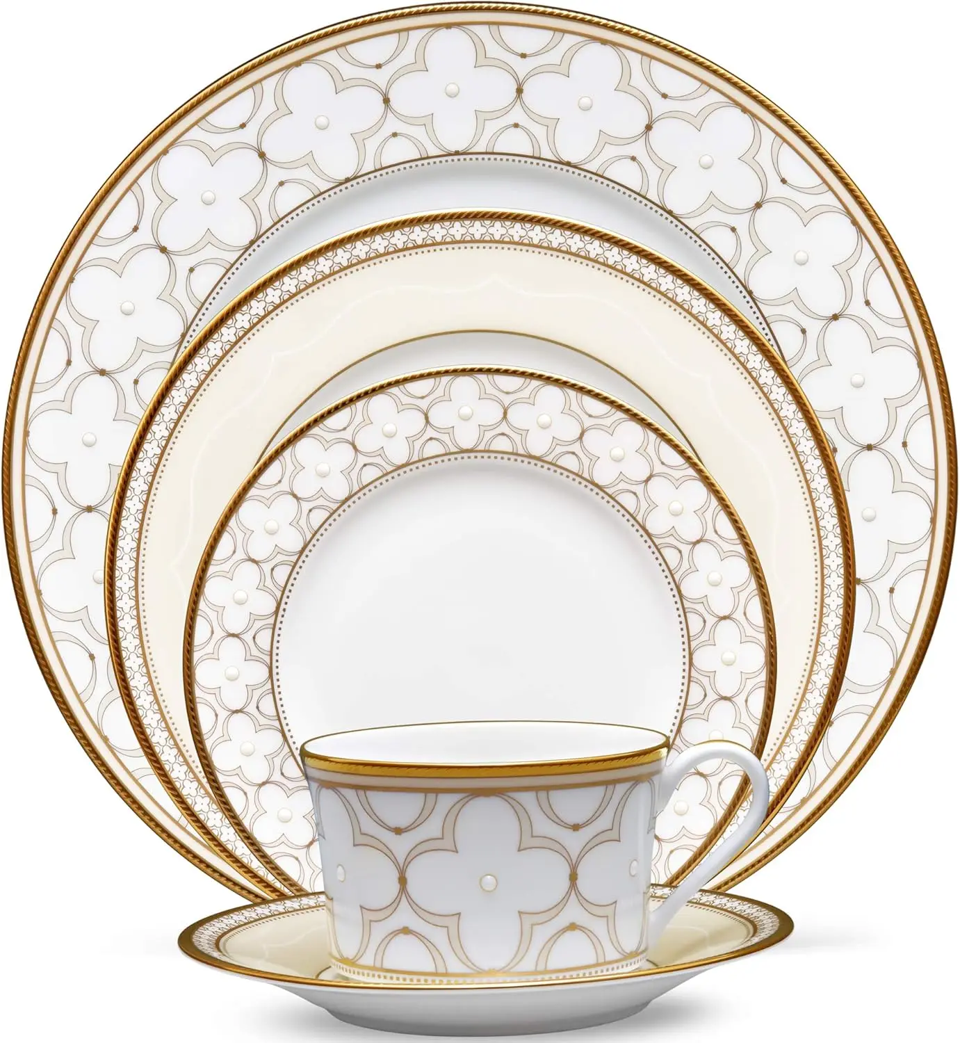 

Trefolio Gold 5-Piece Place Setting, Service for 1