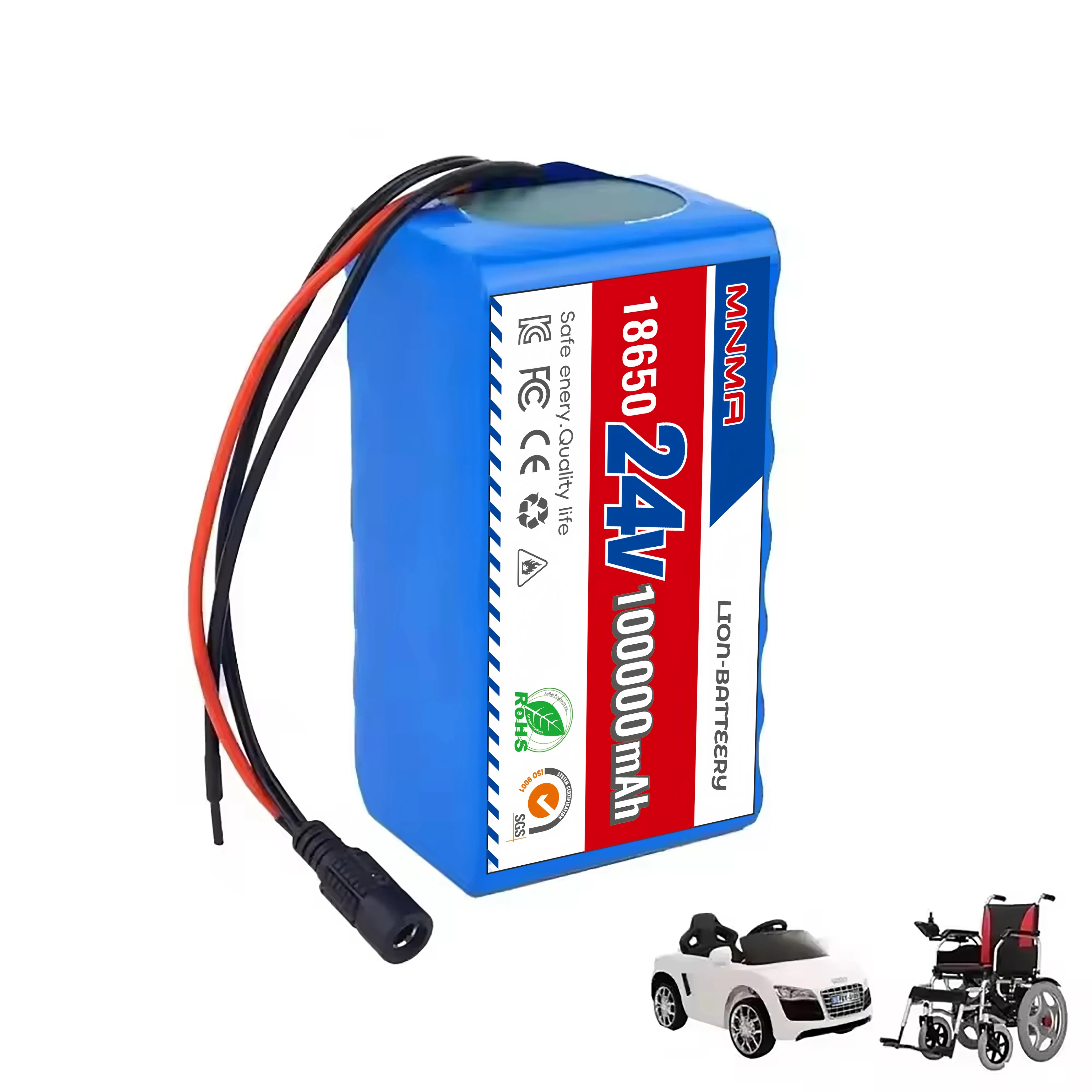 7s3p 24 فولت 100 أمبير جديد كرسي متحرك كهربائي بطارية ليثيوم بطارية الهاتف المحمول BMS حماية 18650 بطارية ليثيوم 29.4 فولت 350 واط + شاحن #6