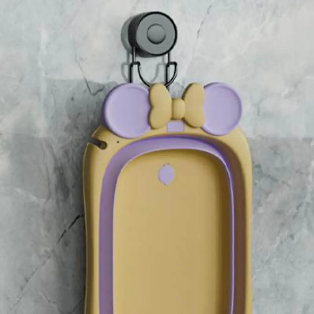 2 adet Paslanmaz Çelik Vantuzlu Kanca Duvara monte Traceless Havza Depolama Rafı Yumruksuz Su Geçirmez Lavabo Kanca Banyo