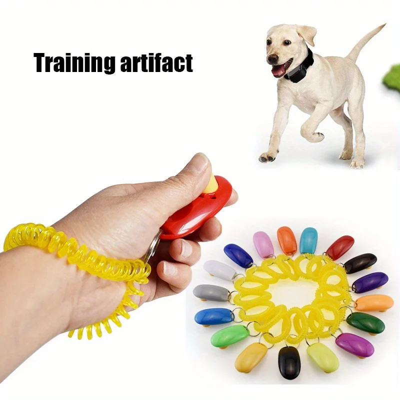 قطعة واحدة من مدرب صوت الحيوانات الأليفة، الفرس، مدرب صوت الحيوانات الأليفة، أداة تدريب الكلاب التفاعلية، سوار أصفر #2