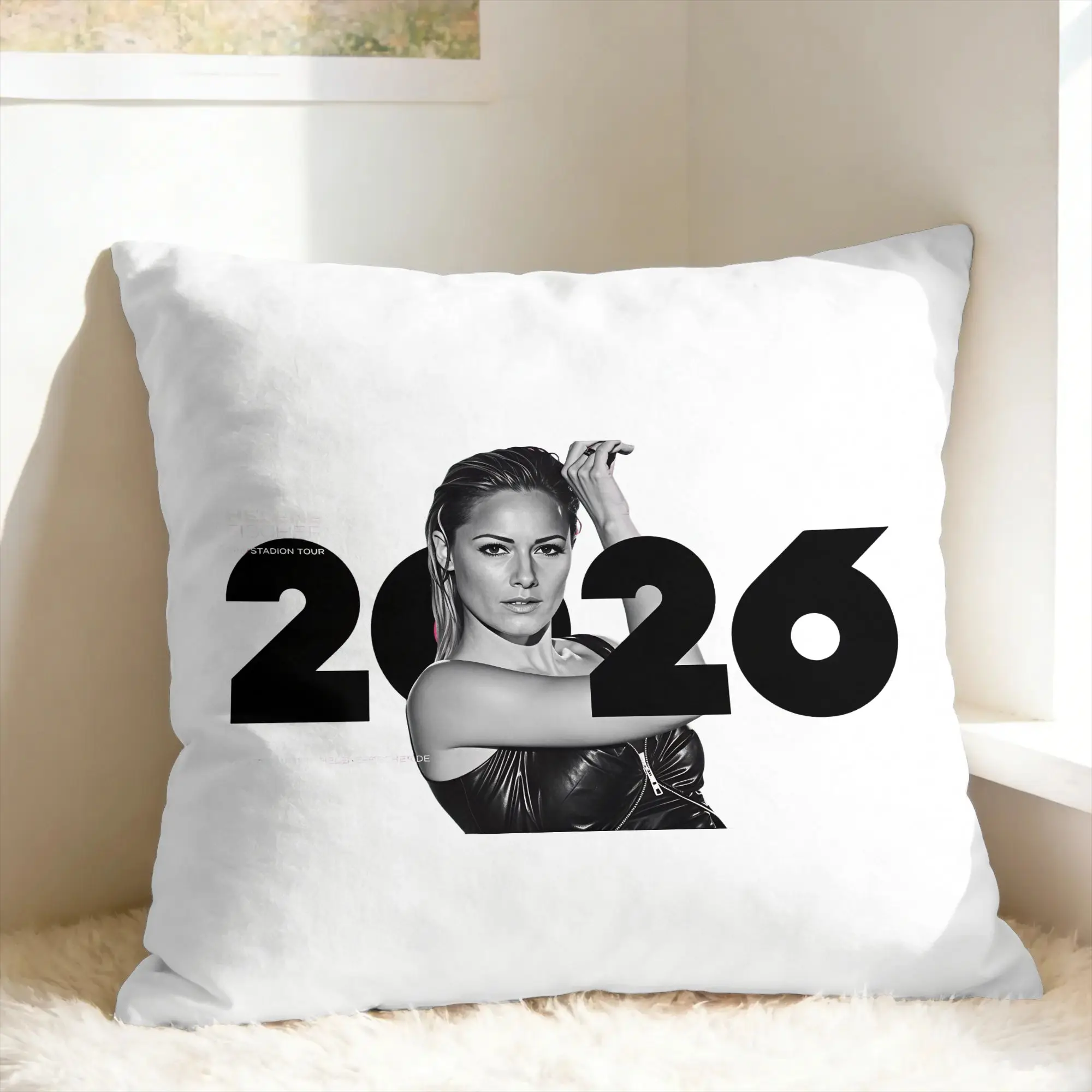 H-Helene Fischer 360° Stadium Tour Pillow Case  Graphic Pillow Cover Fashion Pillowcases For Chair Sofa Home Decor