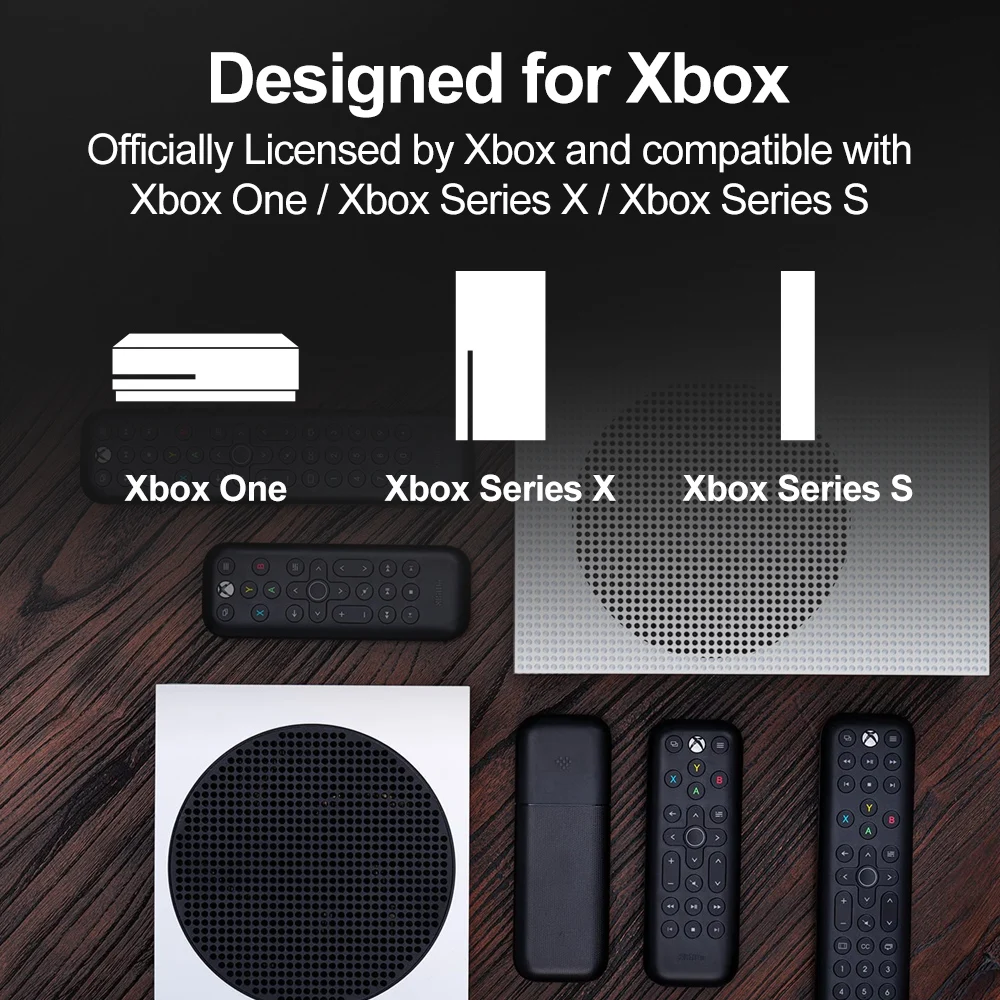8BitDo XBox Media Remote Licensed By Microsoft,compatible with Xbox One, Xbox Series X, S（Infrared Remote）Microsoft Xbox Console image 3
