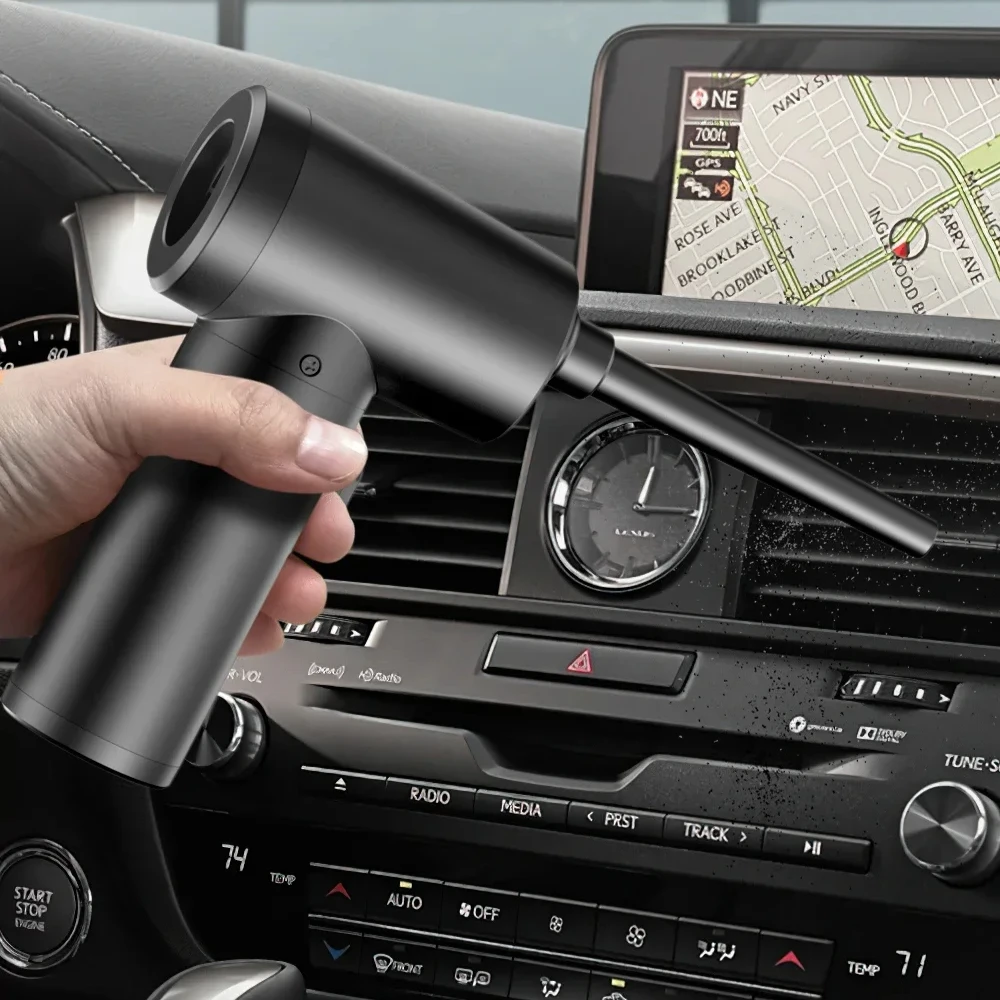 Xiaomi Wireless Air Duster 50000 RPM Dust Blowing Gun USB Compressed Air Blower Cleaning for Computer Laptop Keyboard Camera