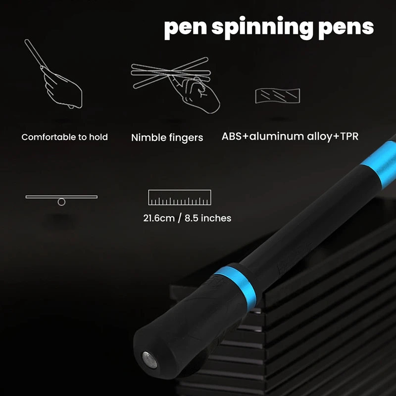 Top-Finger Pen Spinning Pens Mod Gaming Spinning Pens Flying Spinning Pen With Weighted Ball Finger Rotating Pen