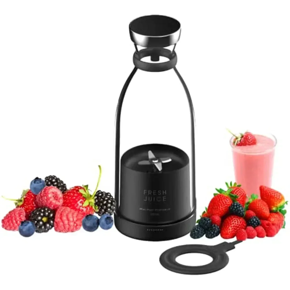 

Reup Portable Blender 350ml Mini Portable Blender Smoothies Travel Electric Travel Portable Mixer Kitchen A