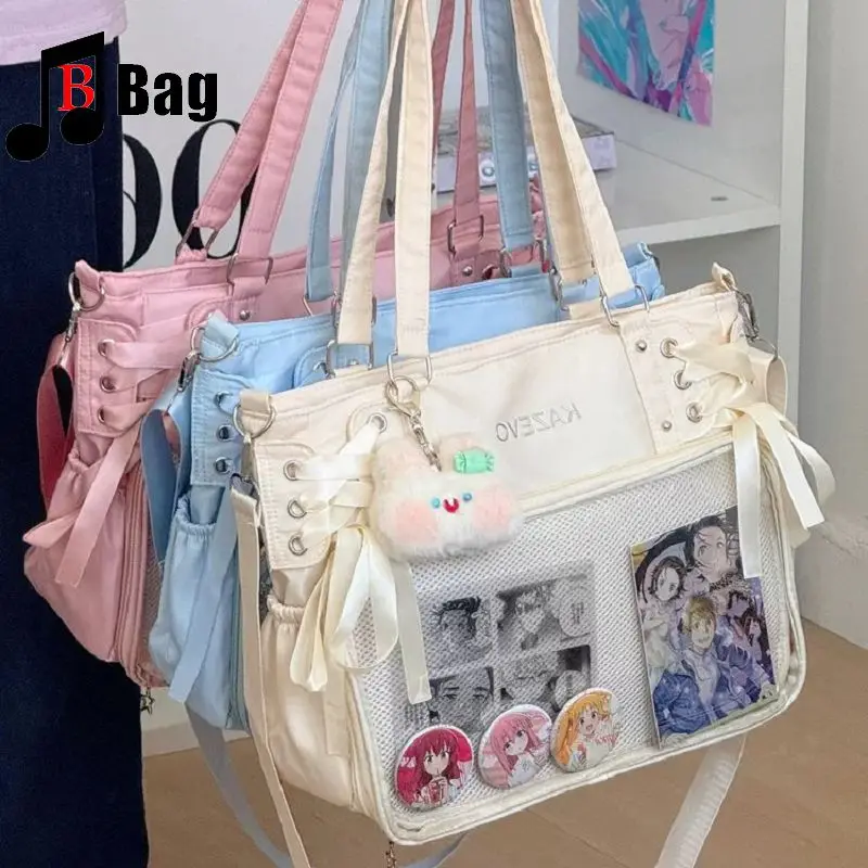 

Униформа Lolita JK, женская ручная сумка через плечо, сумки для косплея, субкультура Ita, японская ручная сумка-тоут большой вместимости