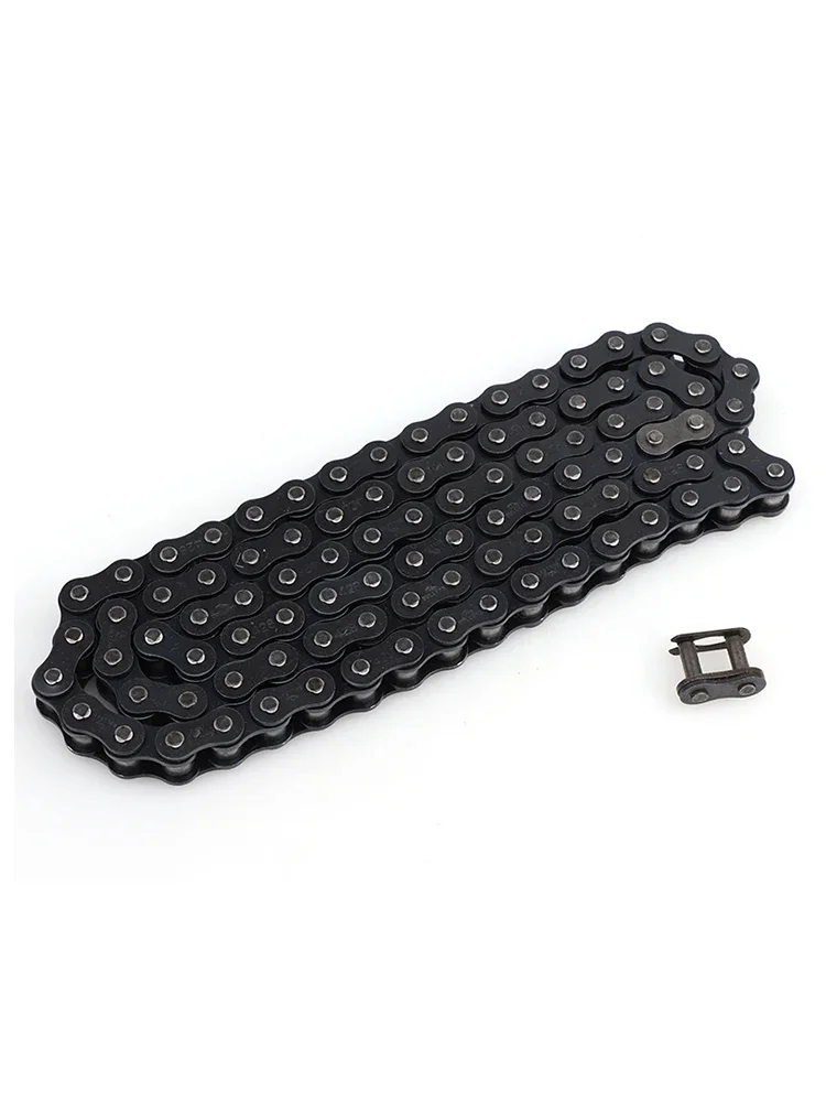 AliExpress Motorcycle 428 Black Gold Chain 94/102/132/140L Links Fit For 50cc-250cc ATV Quad Pit Dirt Bike Go Kart Metal Motorcycle Parts