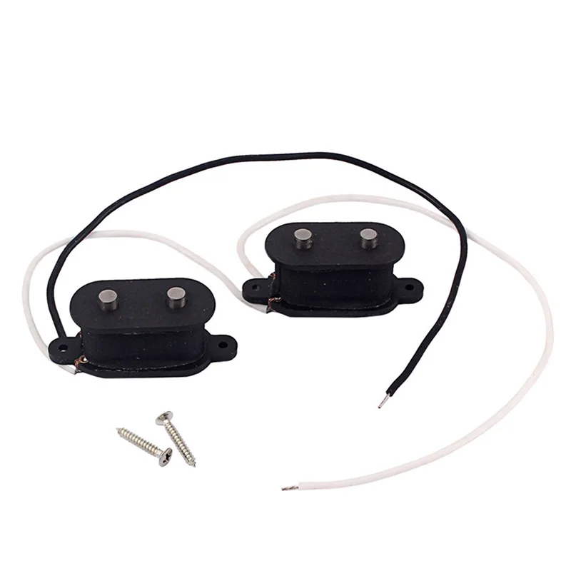 

Y67A-2X Guitar Pickup Bass 4 String Vintage Style Alnico V Pickup Set For Fd Mustang