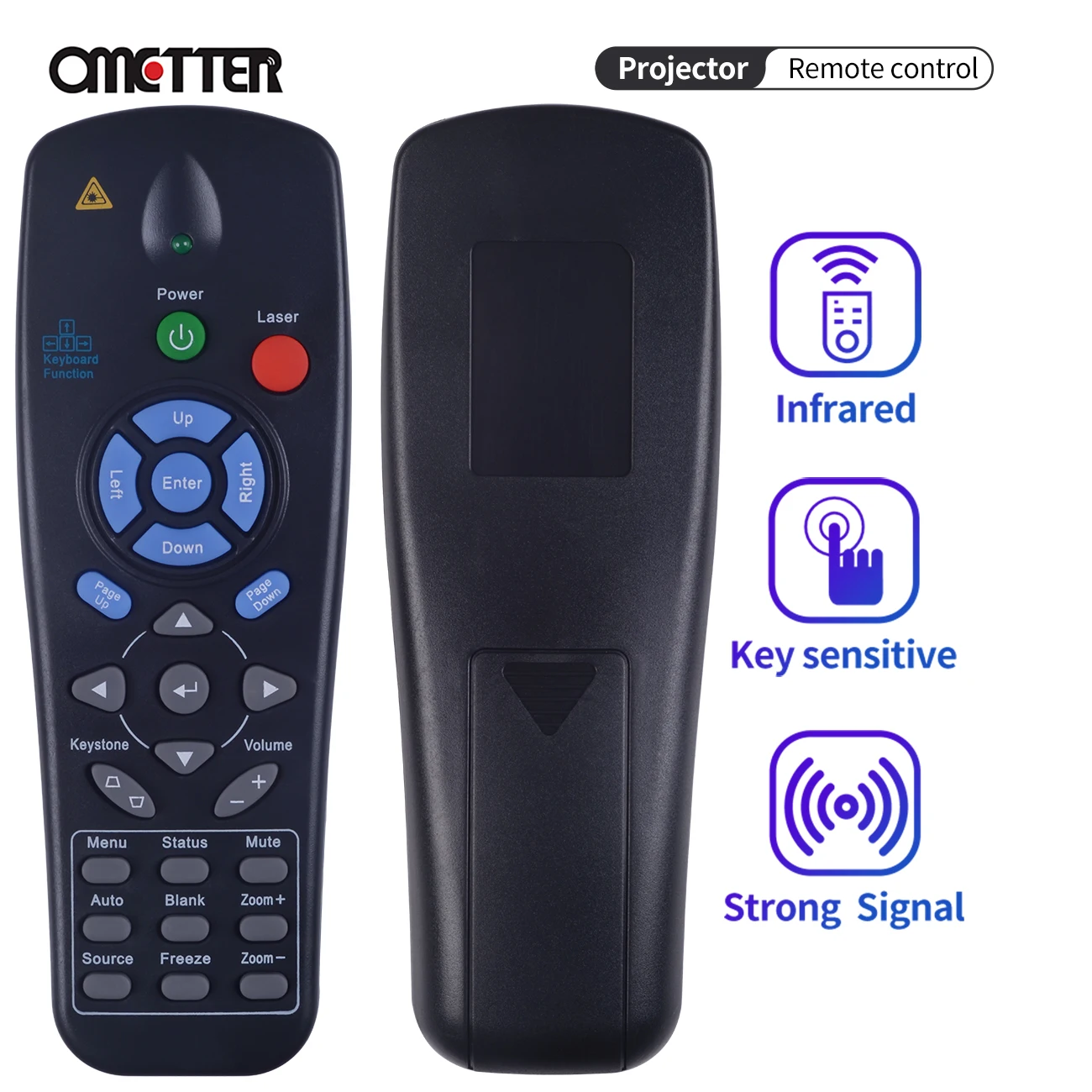 Original Remote Control For Vivitek Proyektor D930TX D837 D755WT D315 D632MX D635 D638MX D732MX D735VX D825ES