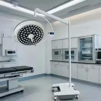 High-intensity LED700 mobile shadowless surgical lamp with 4 silent wheels for use in emergency rooms