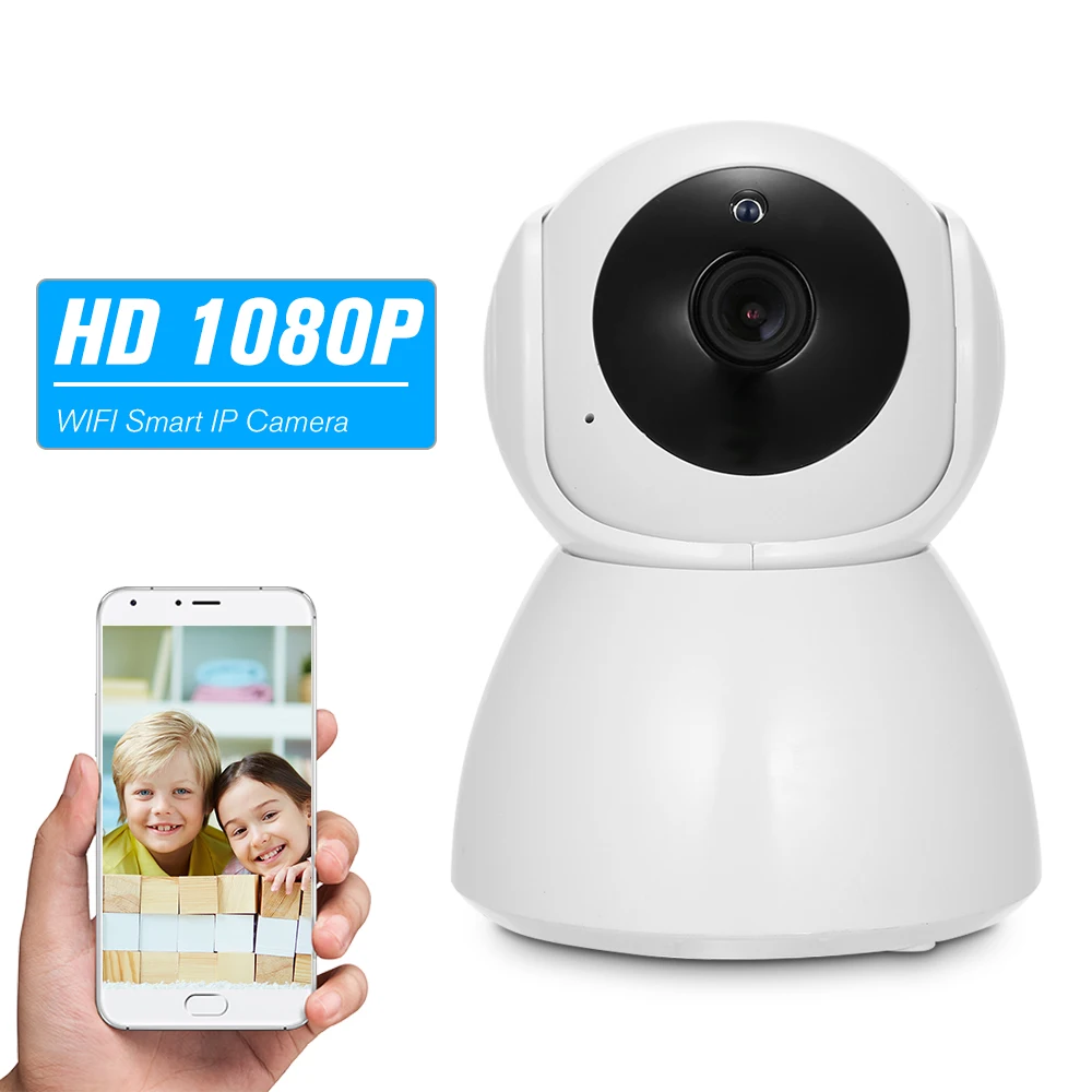 베이비 모니터 WiFi 1080P HD 카메라 비디오 아기 잠자는 보모 캠 양방향 오디오 야간 투시경 홈 보안 Babyphone 카메라