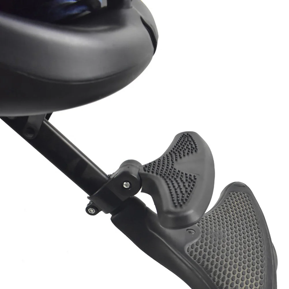 ที่วางเท้ารถเข็นเด็ก 2 ชิ้น ทำจากพลาสติกทนทาน ติดตั้งง่าย เพิ่มประสบการณ์การเดินเล่น อุปกรณ์เสริมสำหรับรถเข็นเด็ก