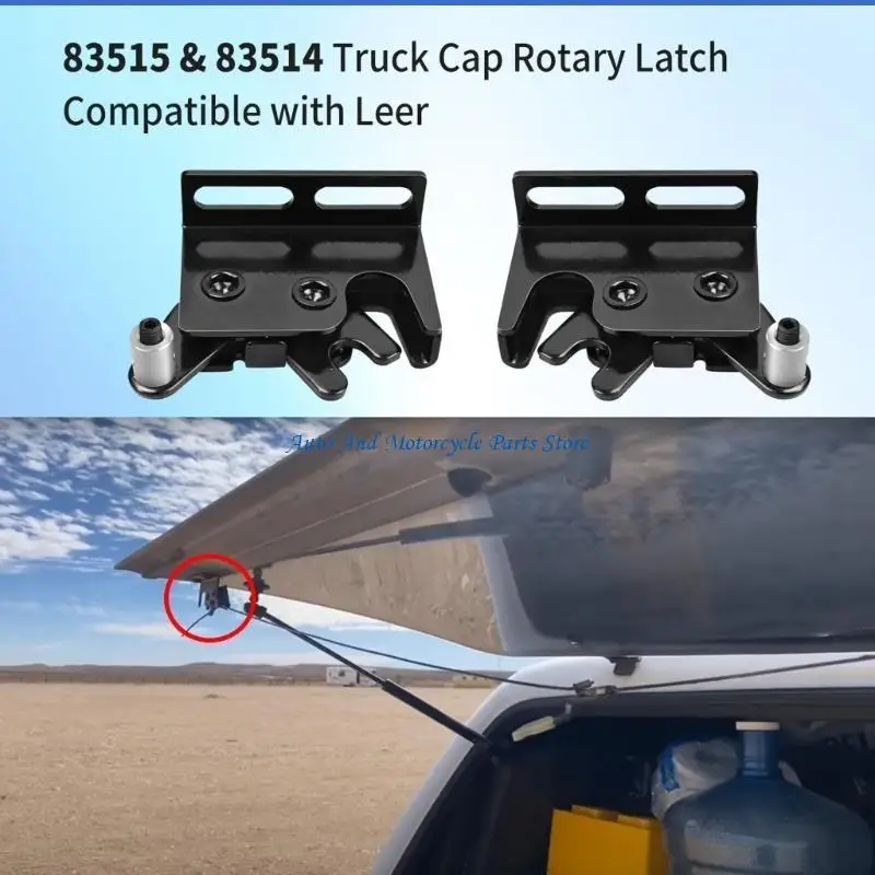 P9FD 1 Paar Ersatz-Drehriegel, LKW-Kappen, Drehriegel 83514 für 100XL/180XL – Detail 1