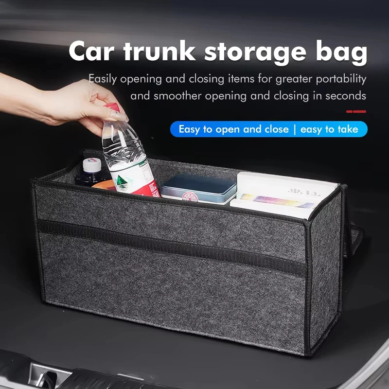 Car Trunk Organizer Box Folding Storage Bag Cargo Storage Container For Haval Jolion H6 M6 Dargo Raptor F7 H7 H9