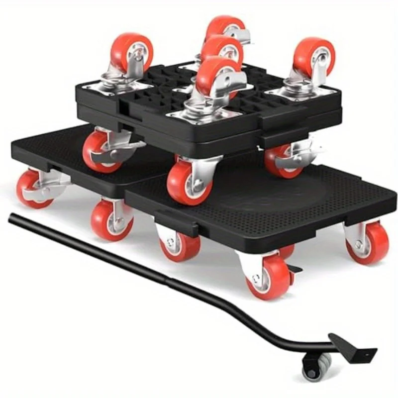 Heavy Stuff Moving Tool Set, Heavy Furniture Mover Dolly Set with Lifter, 360° Rotation 5-Wheel Furniture Dollies