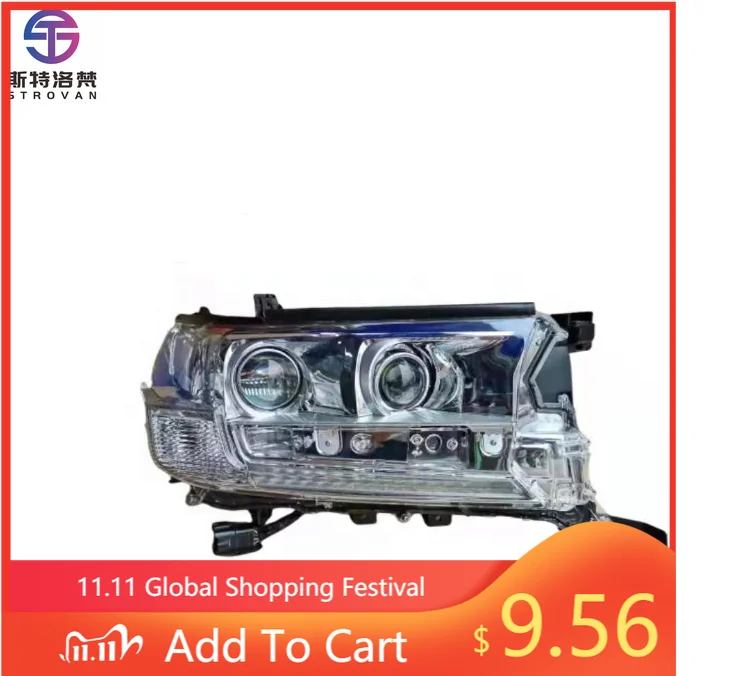 

Deren High QualityCar Headlamps for Toyotas Landcool Luze Headlights and 2016-19 Land Cruiser LED Dual Lens Headlight Assemblies