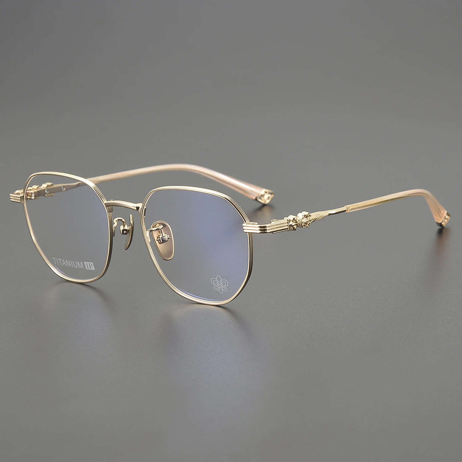 

Prescription Glasses Ultra-light Round Glasses titanium Can Be Equipped With Blue Radiation Protection,business Fashion Unisex