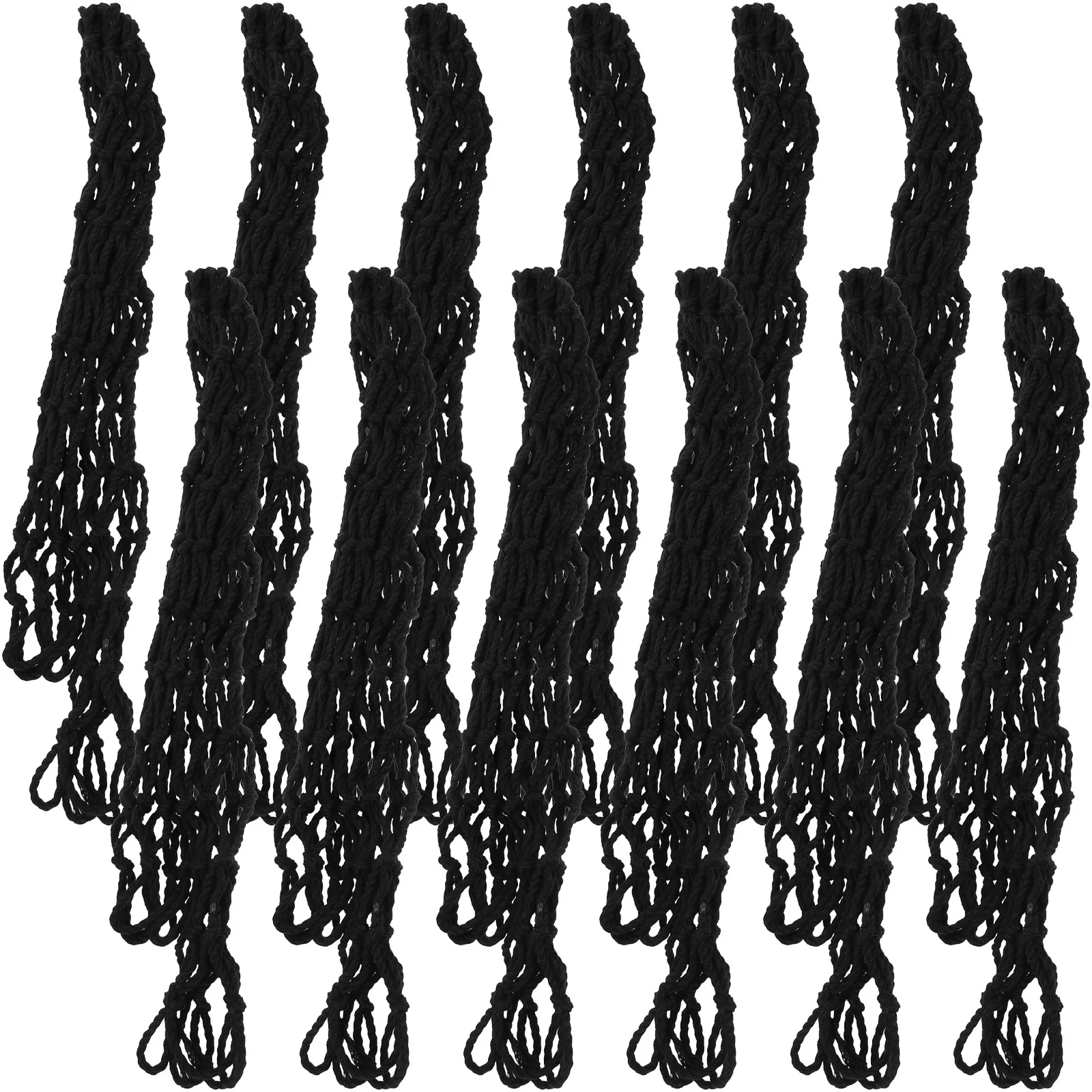 

12 Pcs Billiard Net Basket Cotton Thread Durable Pool Table Accessories Replacement Hollow Pocket for Billiards